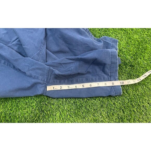 True Nation Men's Stretch Flat Front Chino  Blue Shorts Size 44 9" Big & Tall - Picture 7 of 8